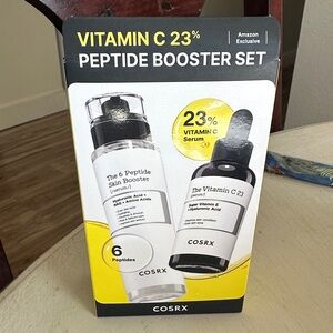 COSRX New Sealed Vitamin C 23 The 6 Peptide Booster Set Skincare Bundle